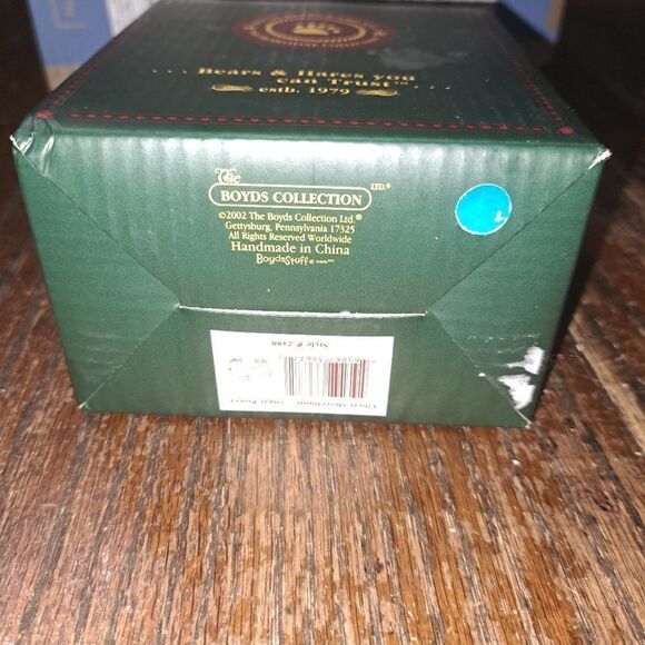 Vintage 2002 Boyds Bears Friends Elbert Shovelmint Sugar Power 2488 Figurine - Picture 2 of 10